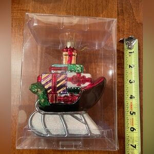 New Santa’s Sled Christmas Holiday Tree Ornament!